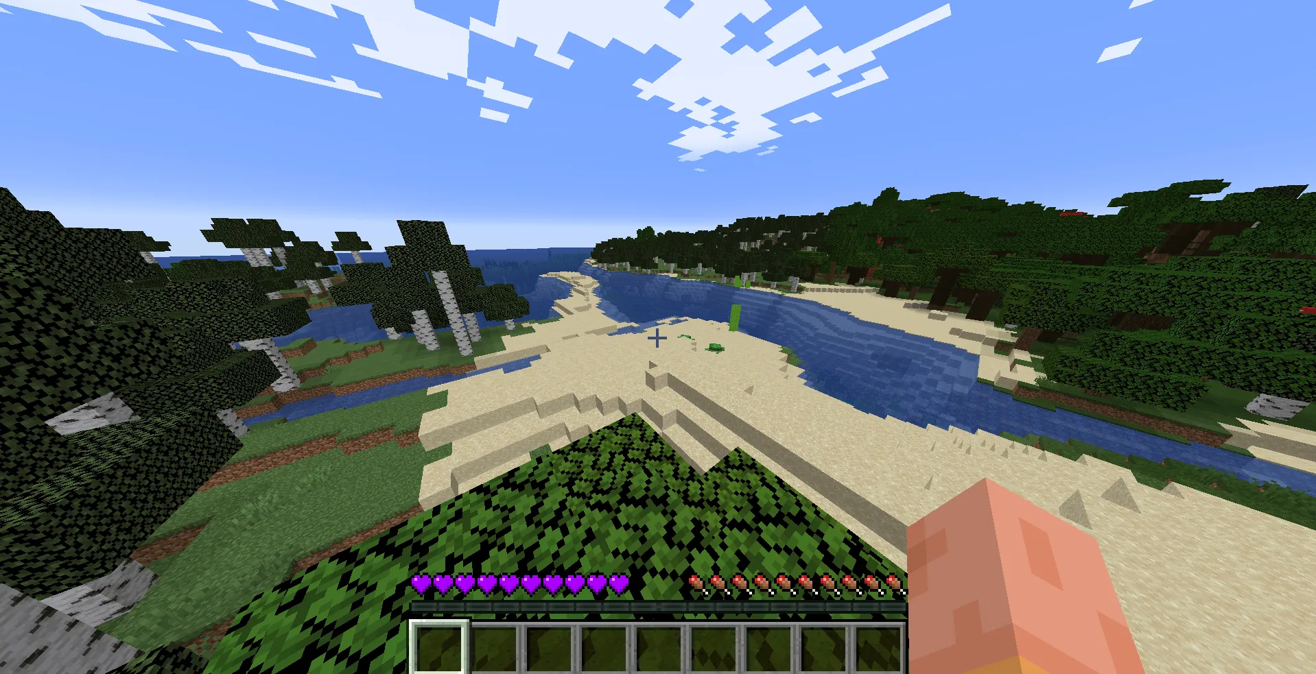 Purple Hearts Violet — скриншот 2 (Текстуры, Minecraft)