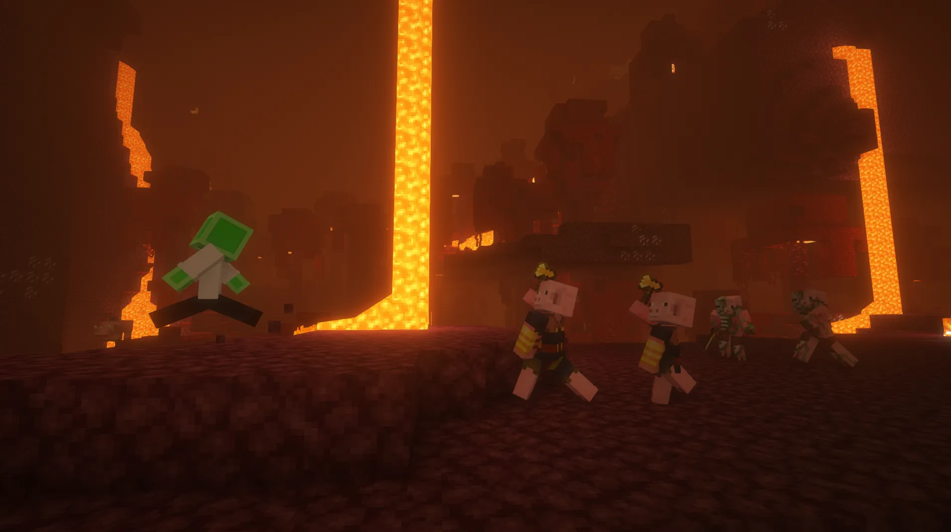 Fresh Pigmen, Текстуры, Minecraft