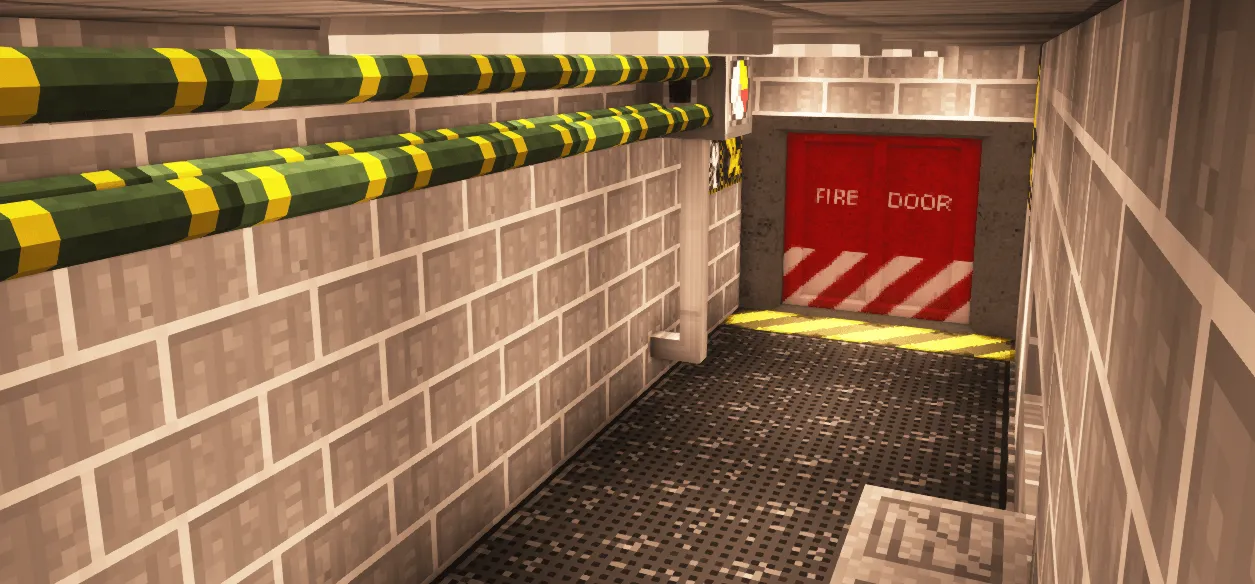 HBM ASNERF map — скриншот 1 (Карты, Minecraft)