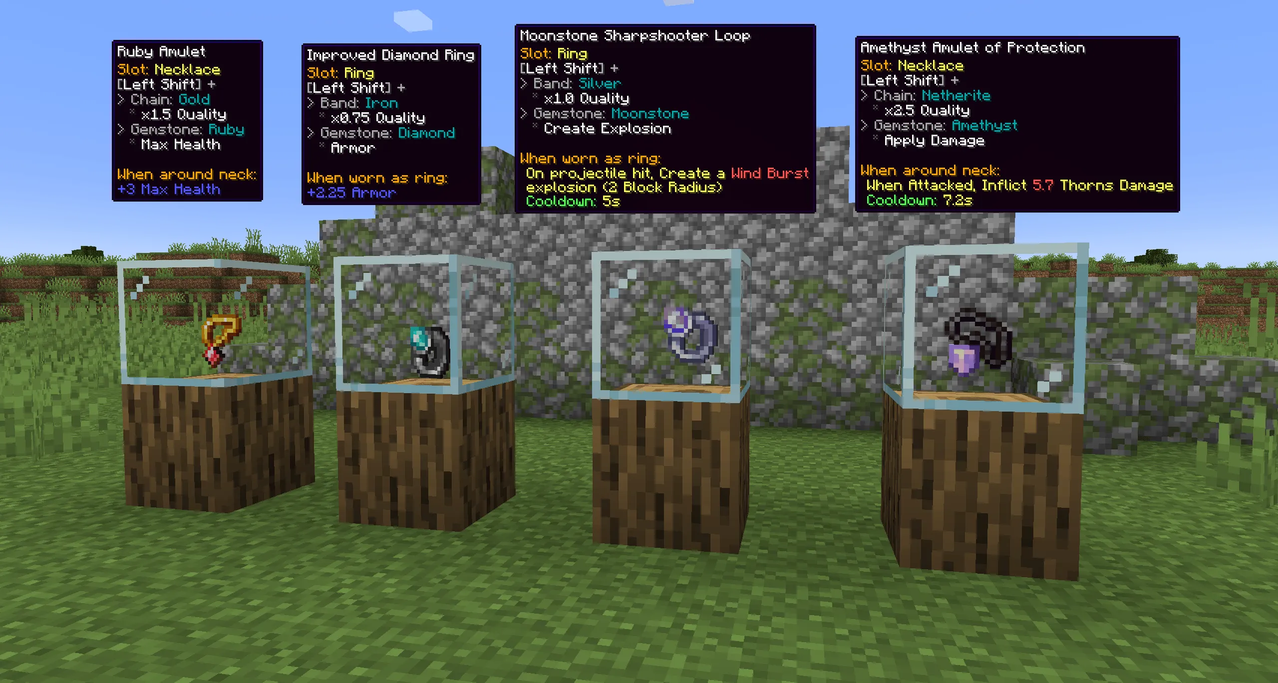 Iron's Gems 'n Jewelry, Моды, Minecraft