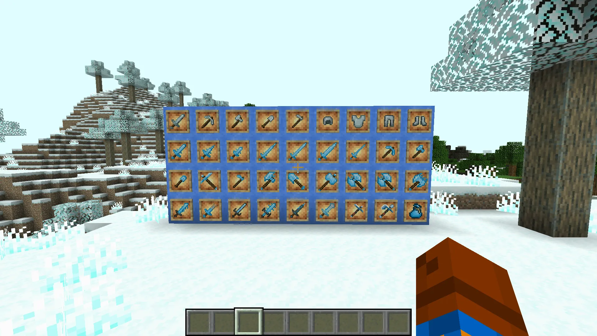 The Overfrost: Ice Overhaul — скриншот 2 (Моды, Minecraft)