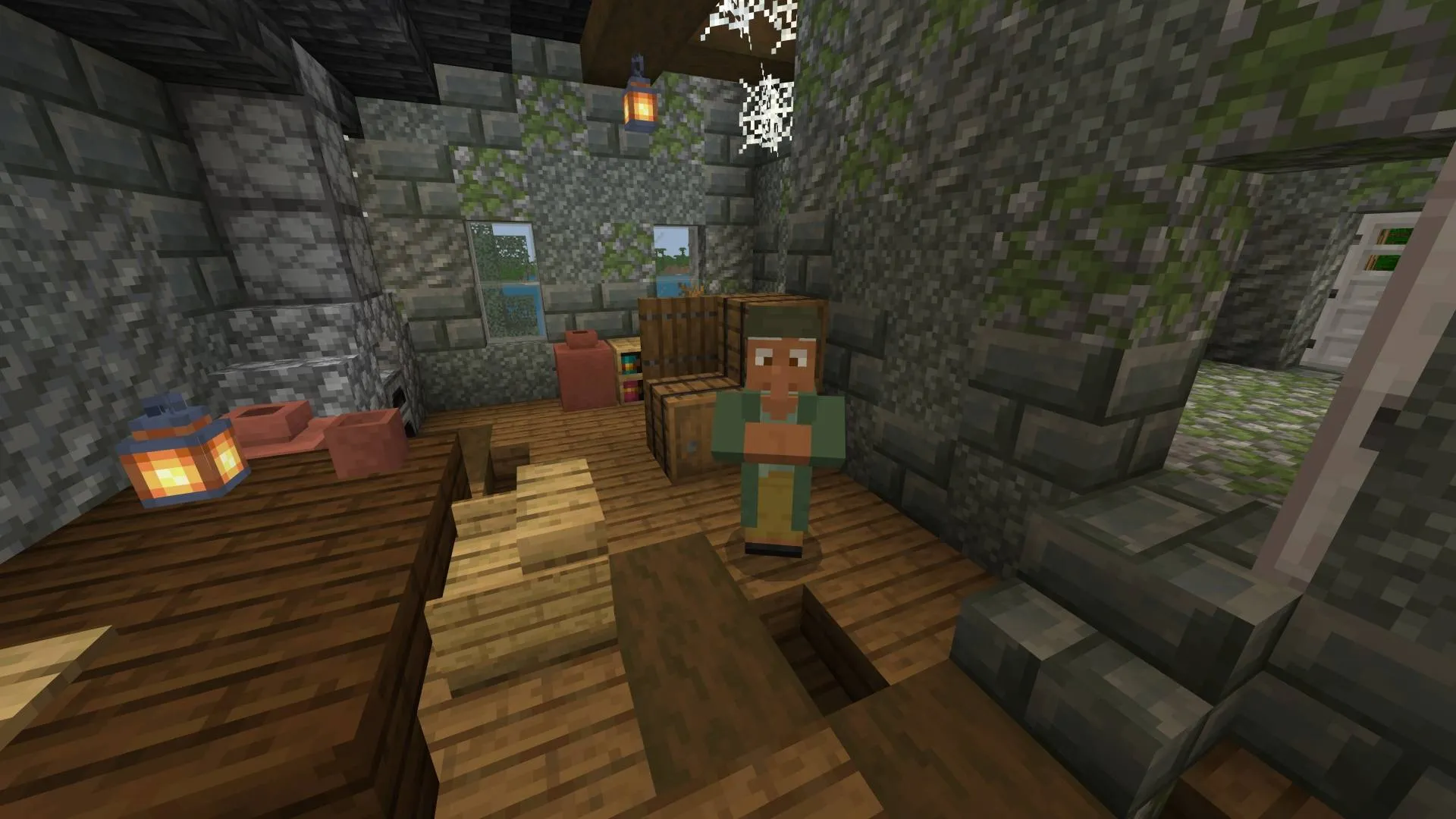 The Crash - Plane Crash Survival, Карты, Minecraft