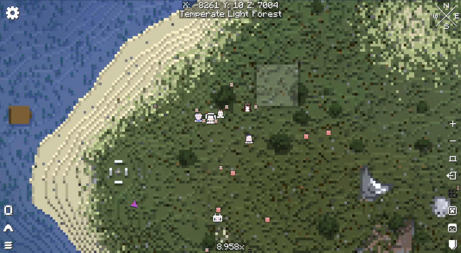 AzurCraft Map Icons [Xaero's] — скриншот 1 (Текстуры, Minecraft)