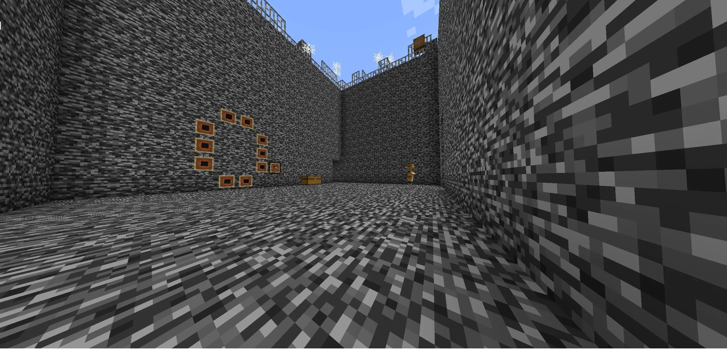 Impossible bedrock jail, Карты, Minecraft