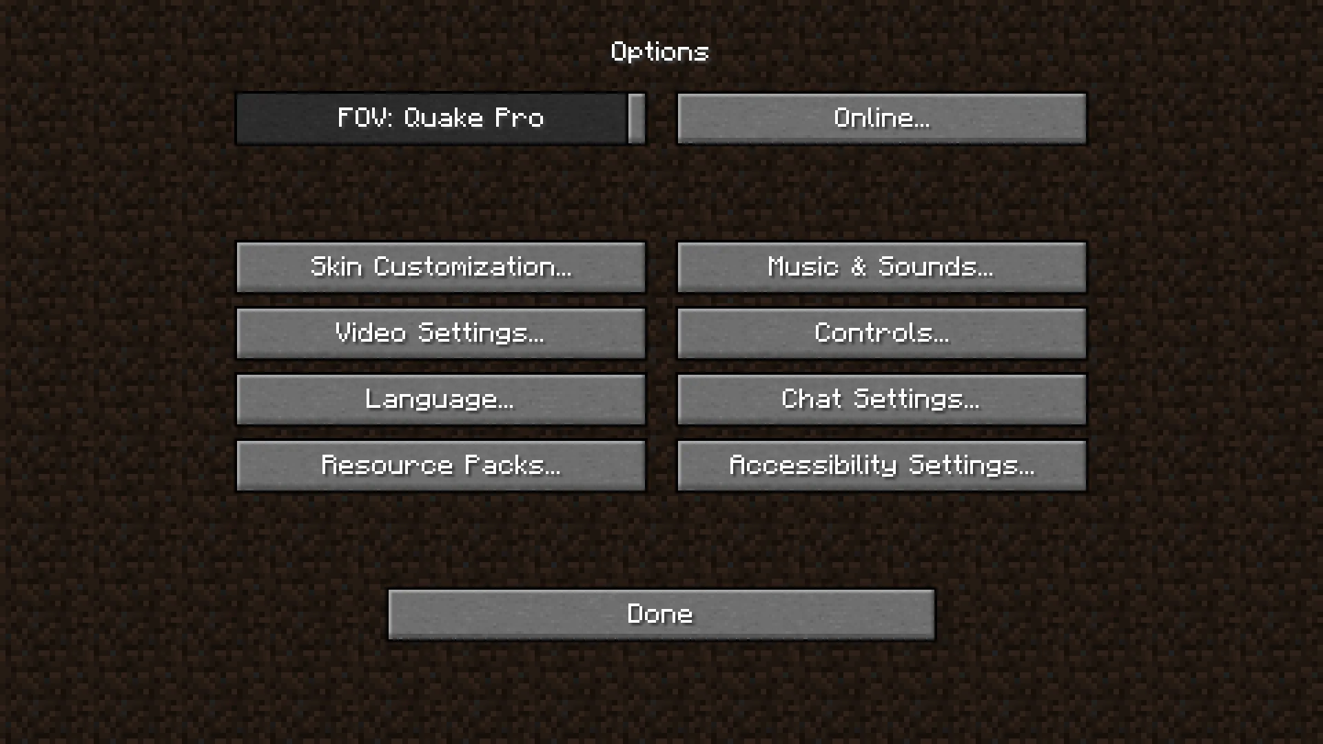 GamerPotion's FPS Winter Stress Tester, Карты, Minecraft