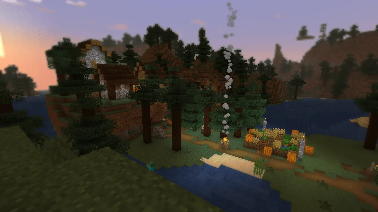 Loot's Very Vanilla Shader — скриншот 2 (Шейдеры, Minecraft)
