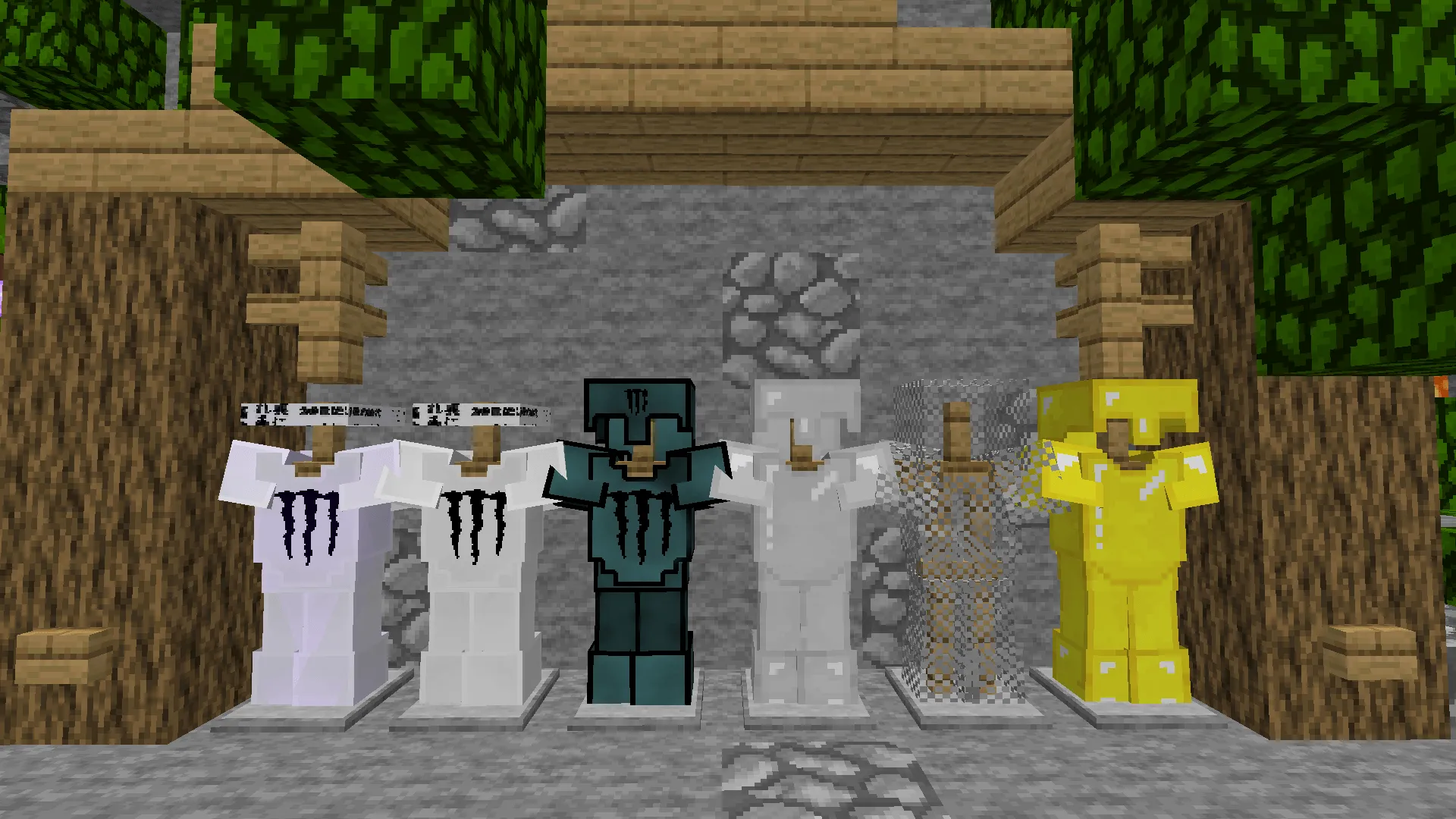 White Monster, Текстуры, Minecraft