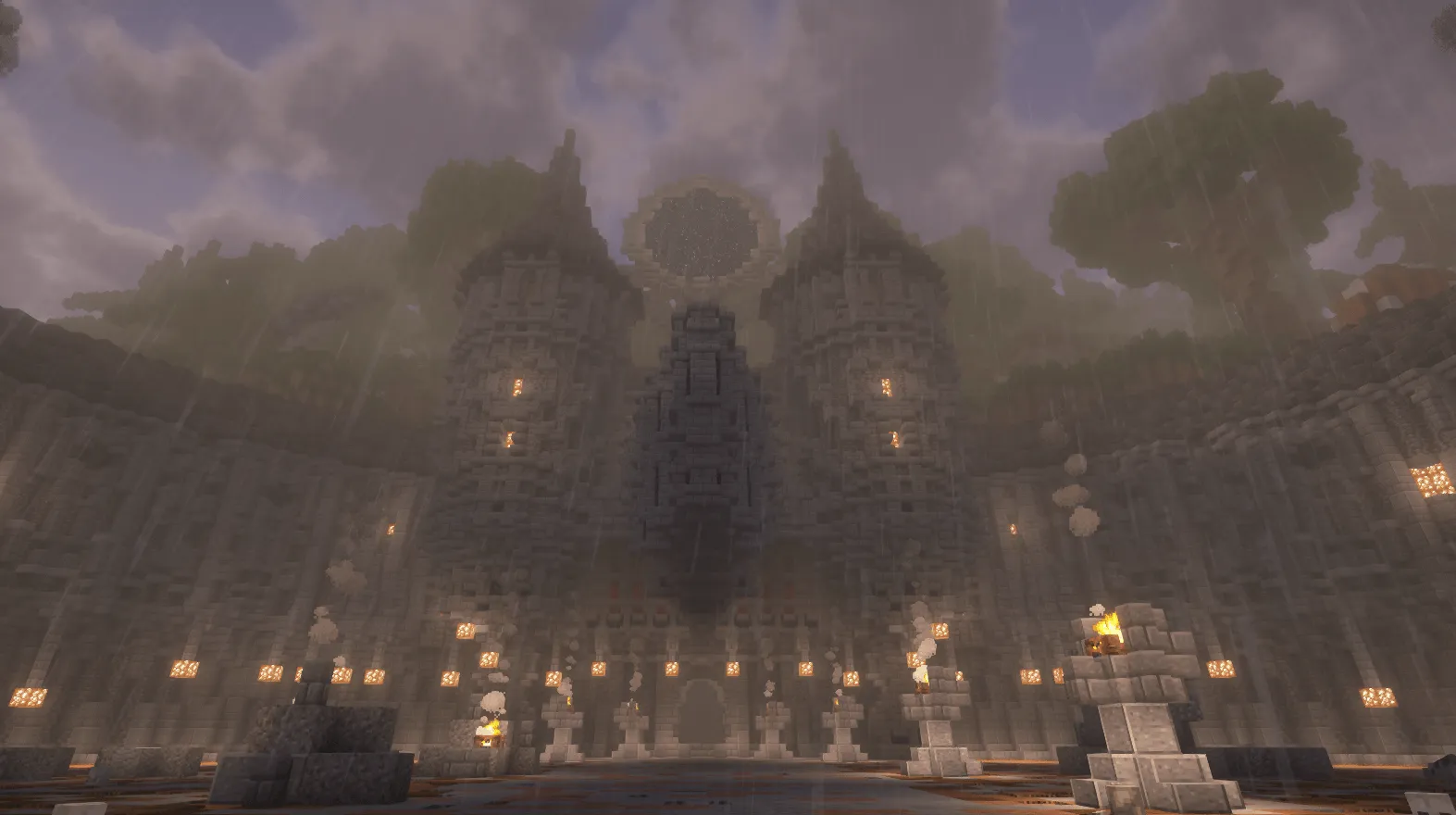 Mourshine Skies [MMORPG] — скриншот 3 (Модпаки, Minecraft)