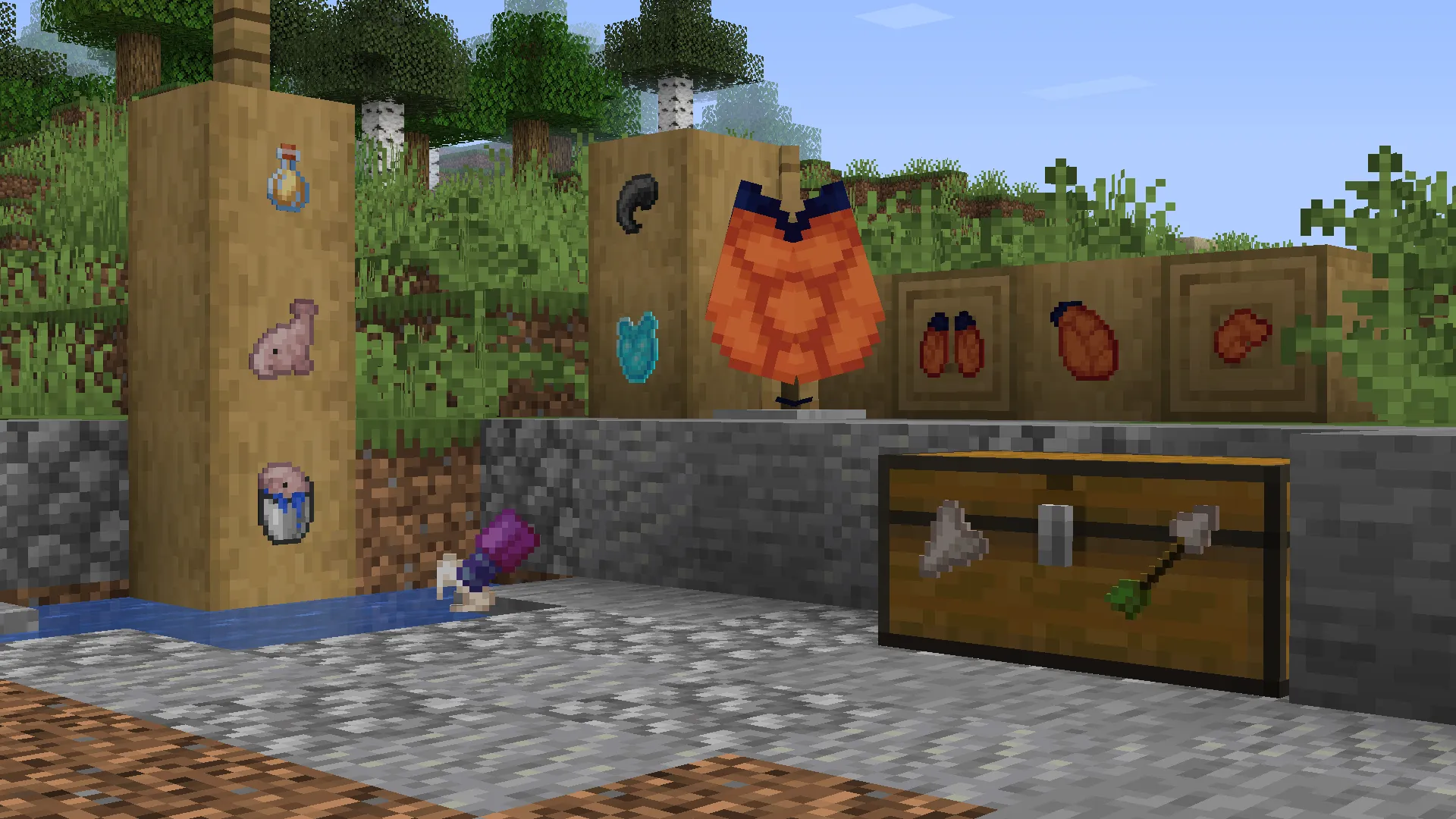 Alex's Pogs — скриншот 1 (Текстуры, Minecraft)