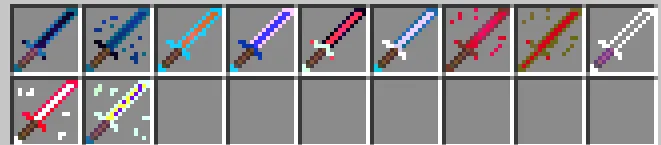 Nine Blades, Моды, Minecraft