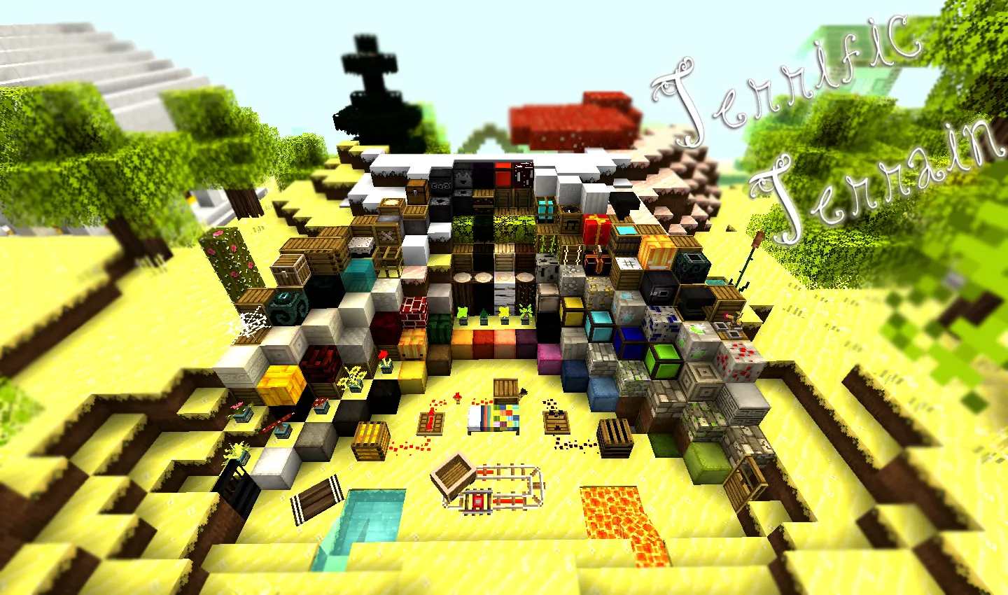 Heartlands, Текстуры, Minecraft