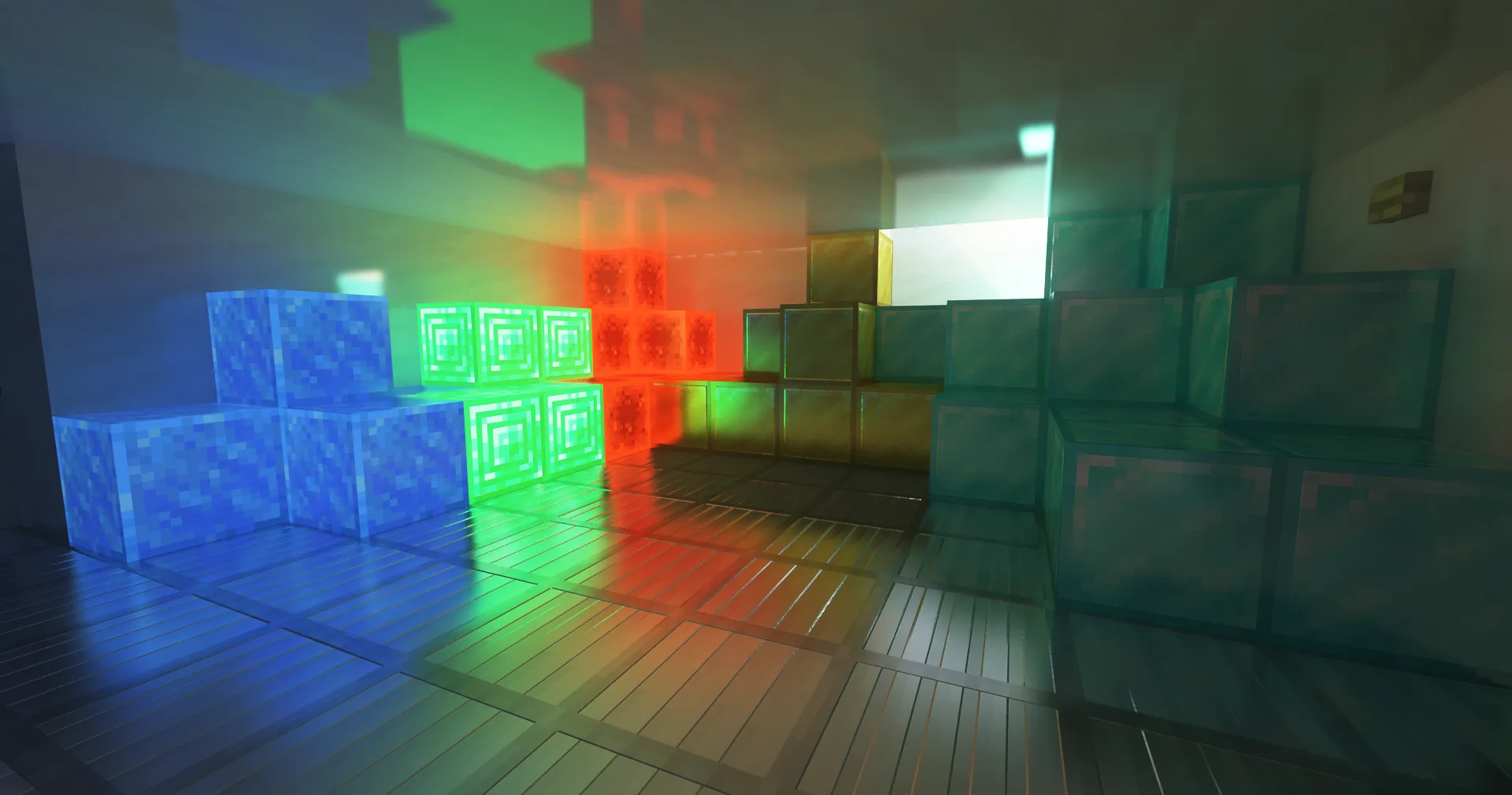 Light Testing Map For Shaders (and Texture Packs) — скриншот 2 (Карты, Minecraft)