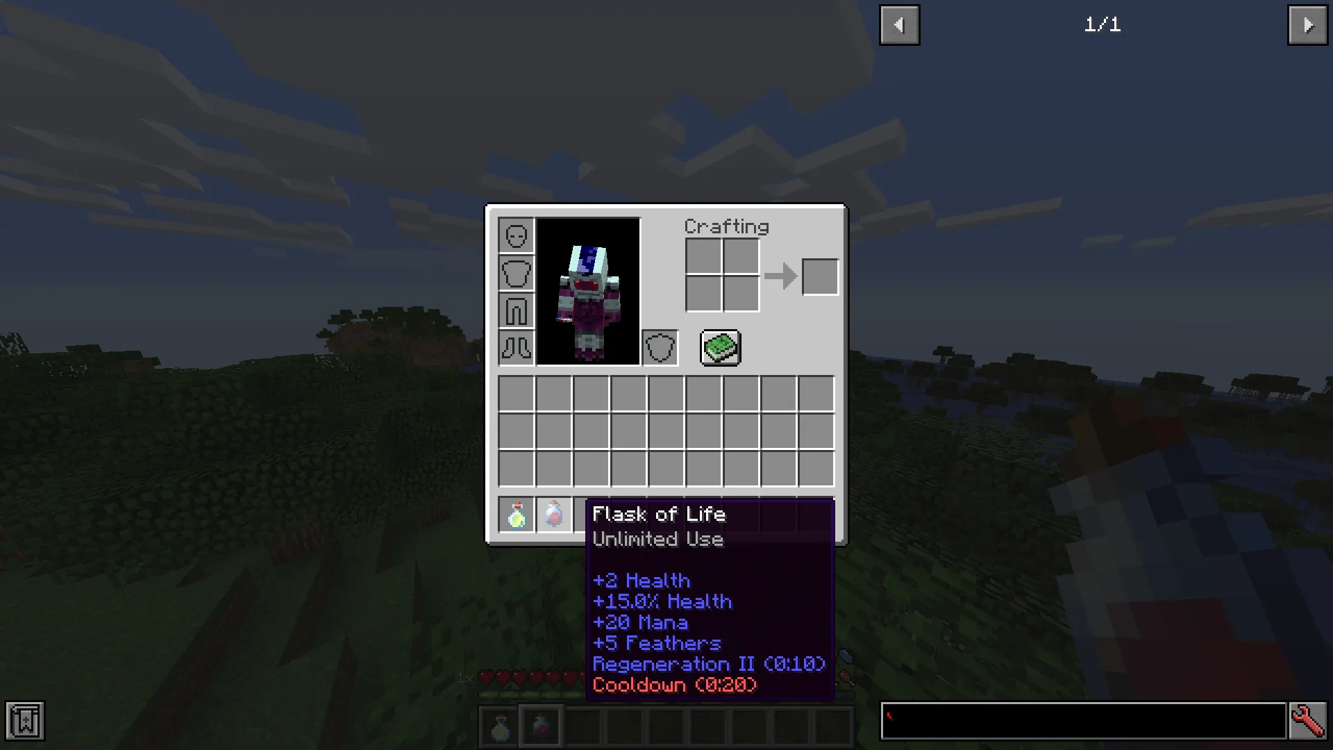 Flask of Life — скриншот 2 (Моды, Minecraft)