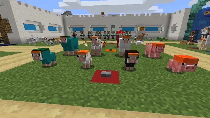 The Ginger Pack, Текстуры, Minecraft
