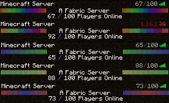 MiniMOTD — скриншот 1 (Моды, Minecraft)
