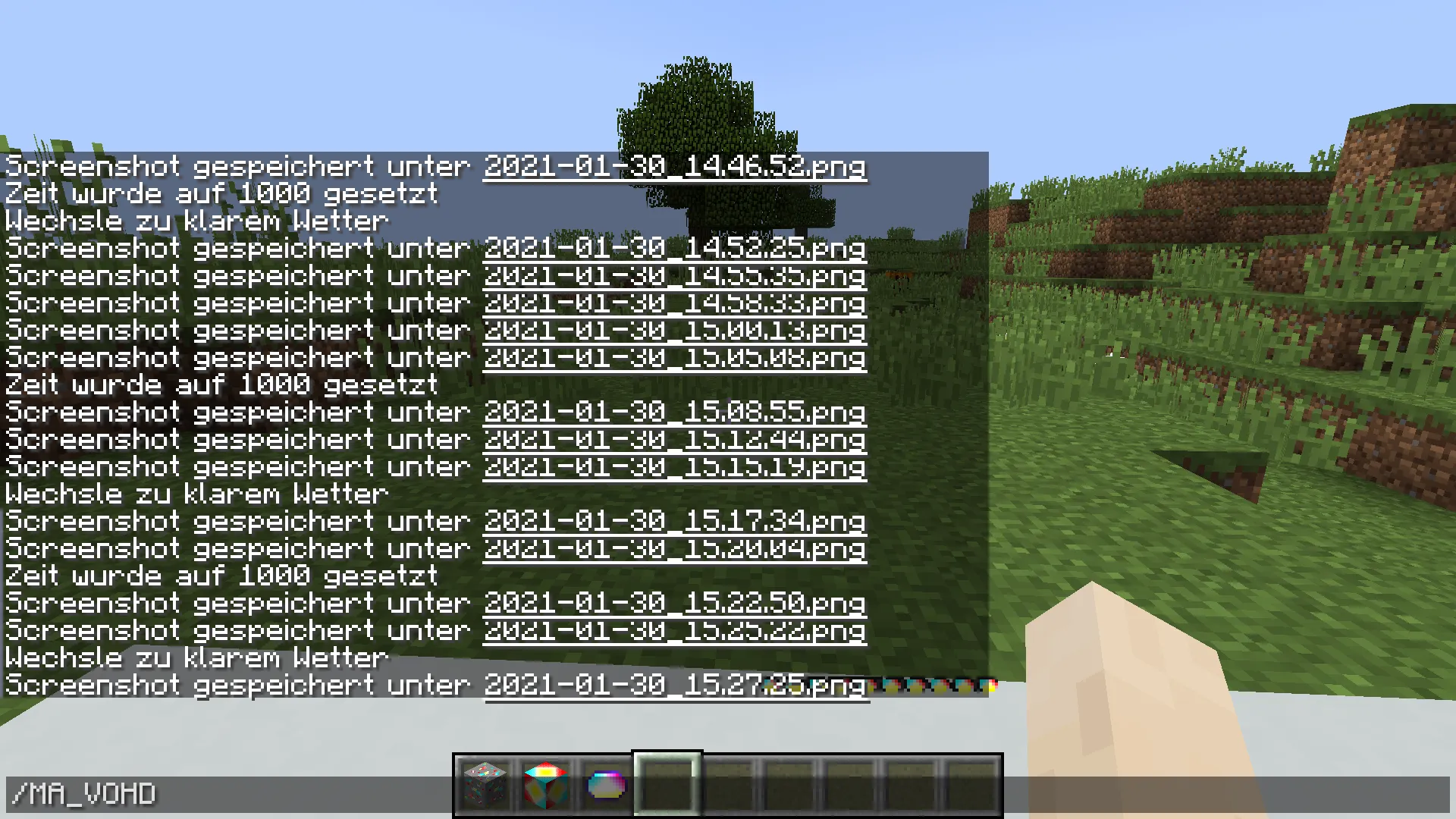 MA_VOHD Generation, Моды, Minecraft