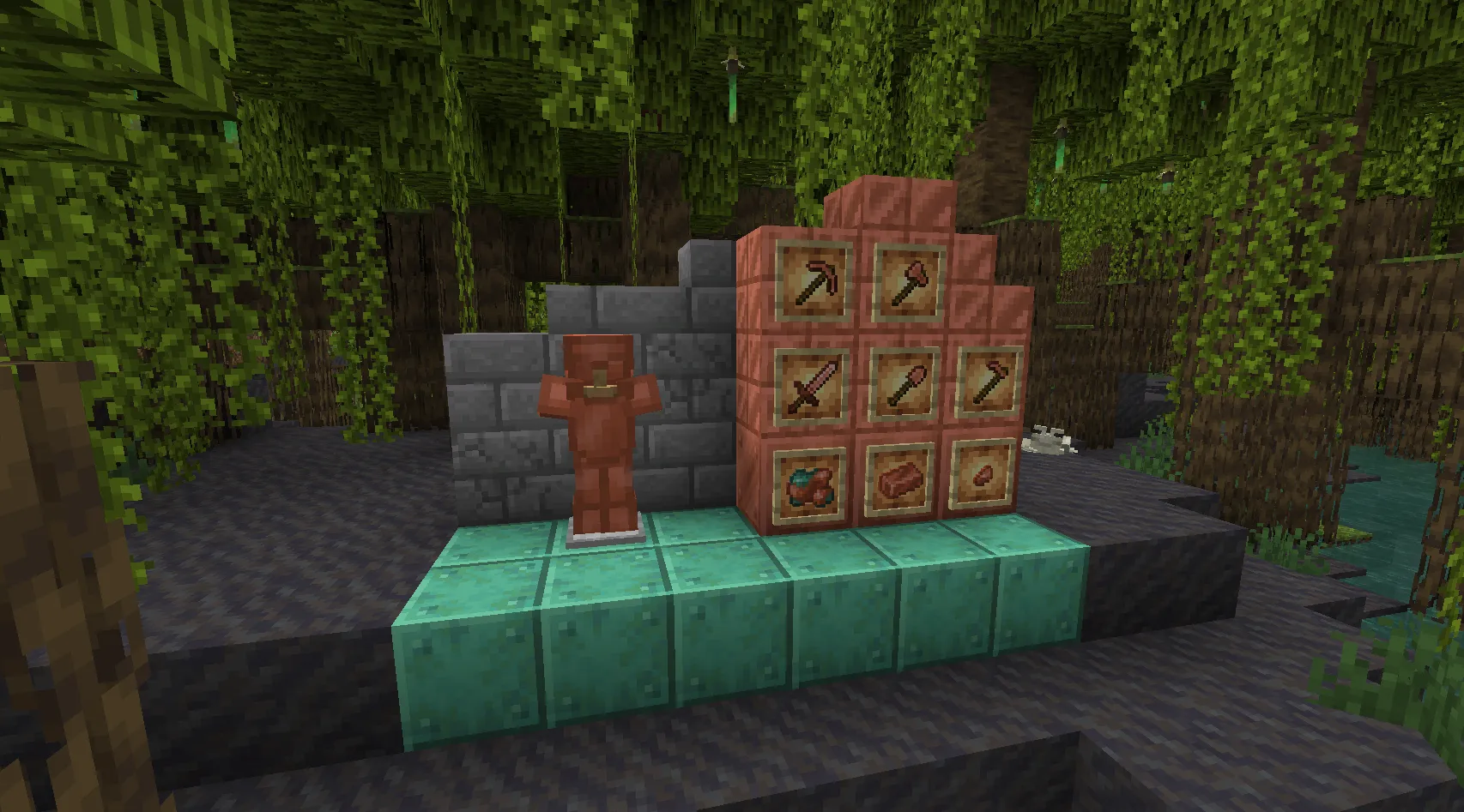 Copper Tools & Armor Java Backport — скриншот 1 (Моды, Minecraft)