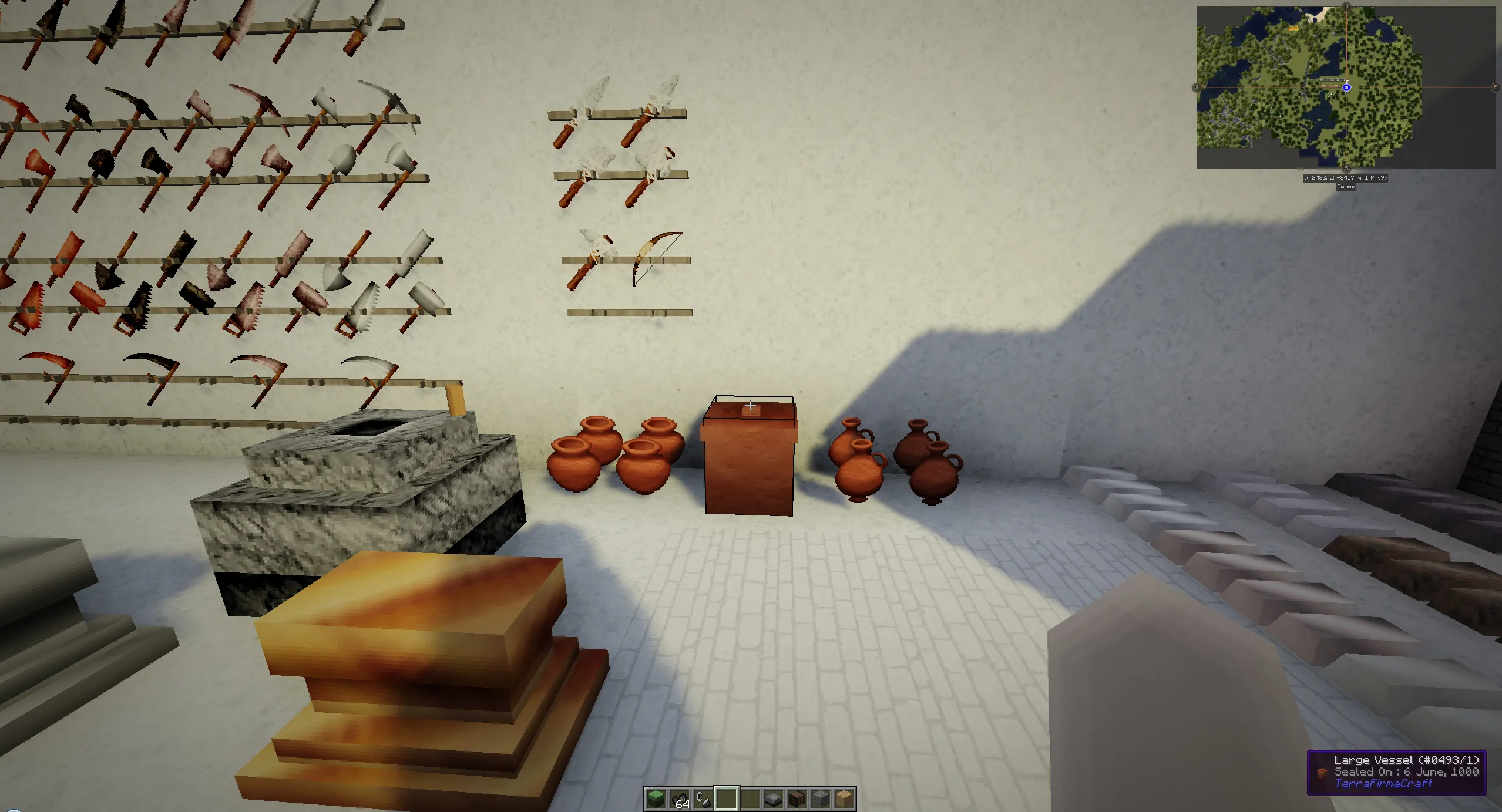 Siarnaq - Terrafirmacraft Textures 64x64 — скриншот 13 (Текстуры, Minecraft)