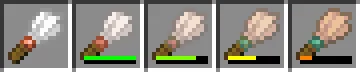 Visual Brush Durability, Текстуры, Minecraft