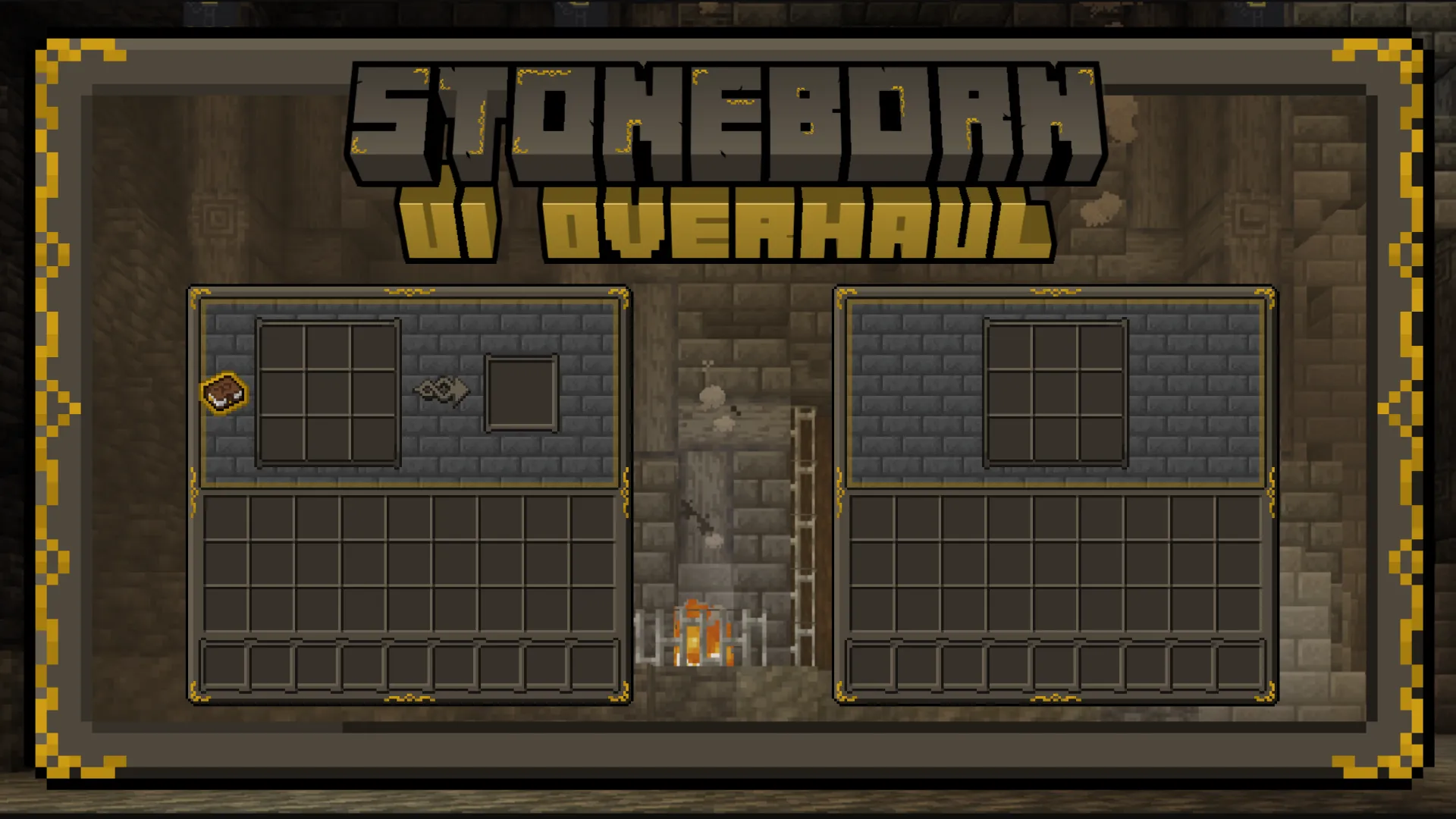 STONEBORN - Dwarven-Fantasy Inspired UI Overhaul, Текстуры, Minecraft