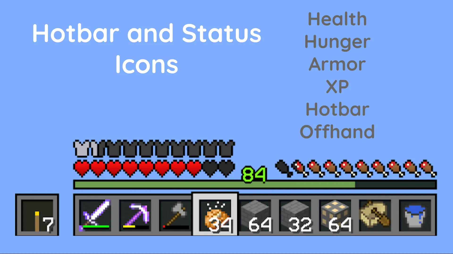Simplistic Universe, Текстуры, Minecraft