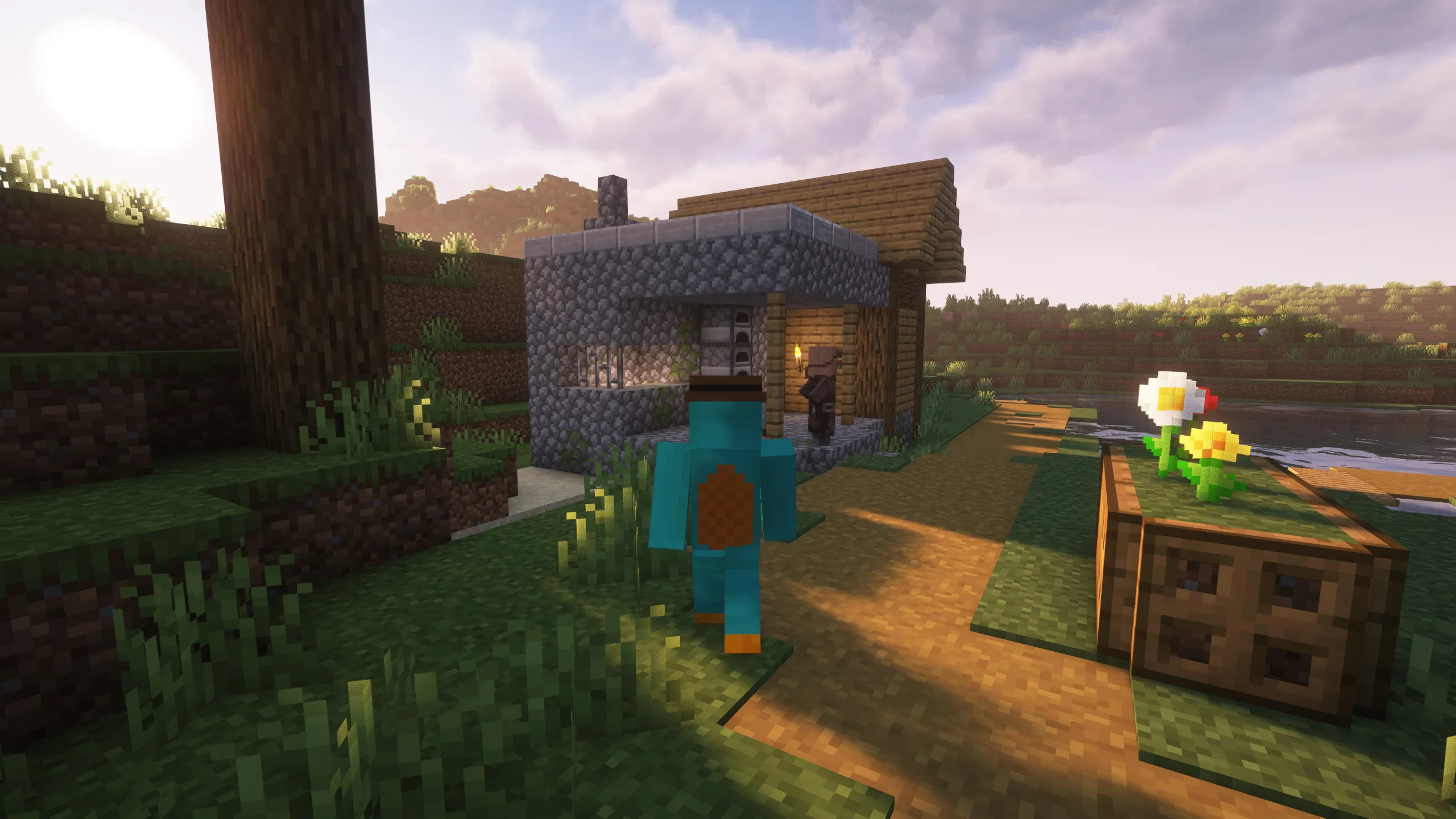 Simple Villager Follow — скриншот 6 (Моды, Minecraft)