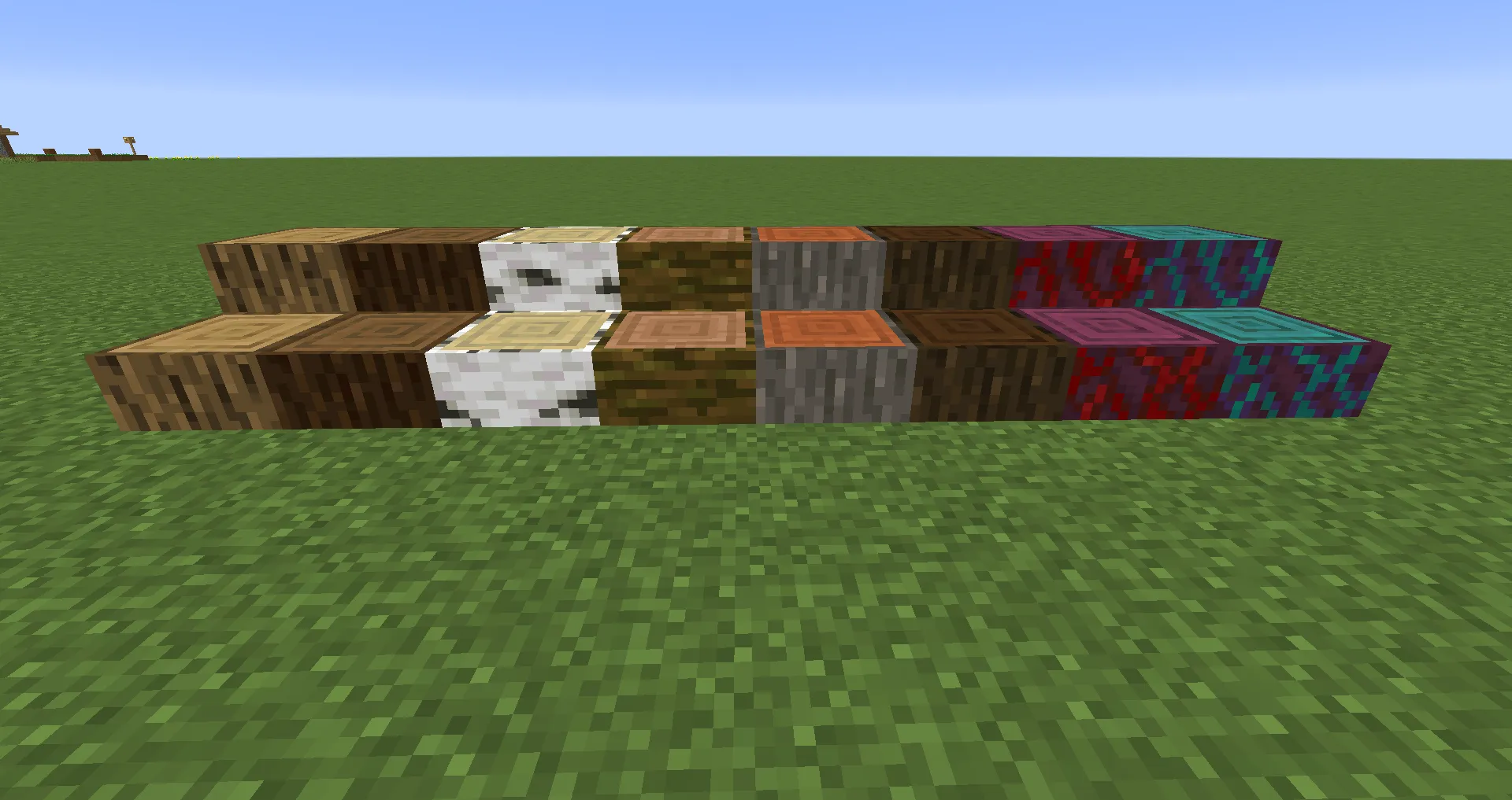 Wood Slab, Моды, Minecraft