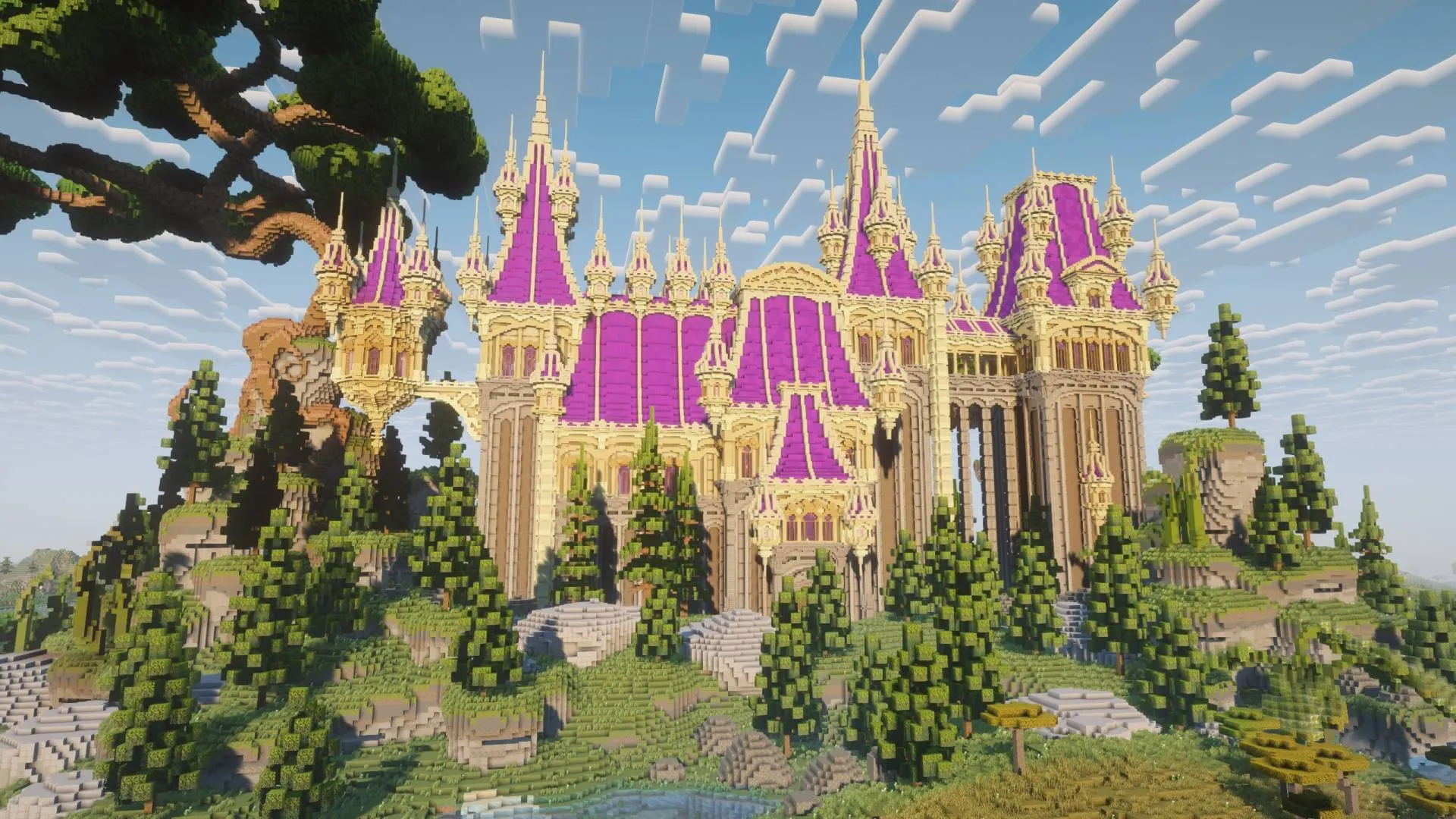 Fantasy Castle - Survival Spawn, Карты, Minecraft