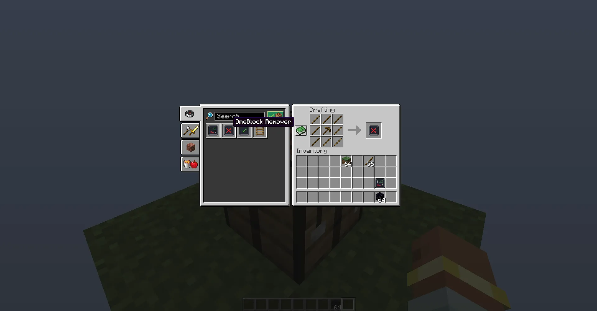 Harmonie's One Block , Моды, Minecraft