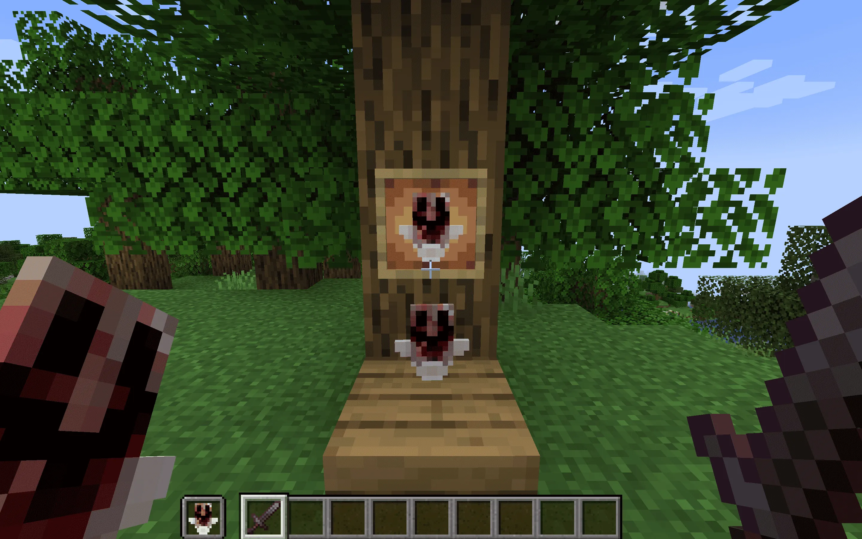 Horrific 1 Totem of Undying, Текстуры, Minecraft