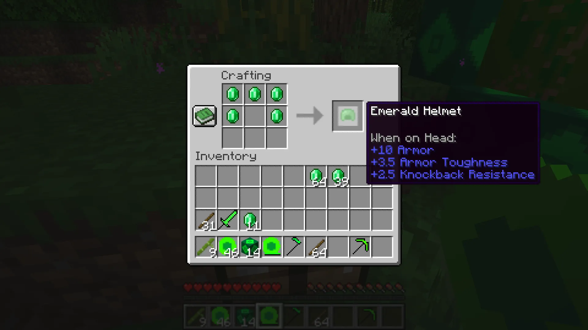 Emeralds and Emeralds forever — скриншот 7 (Моды, Minecraft)