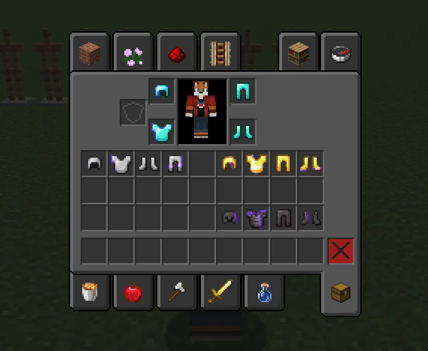 Mac's Invisible Armor — скриншот 2 (Текстуры, Minecraft)