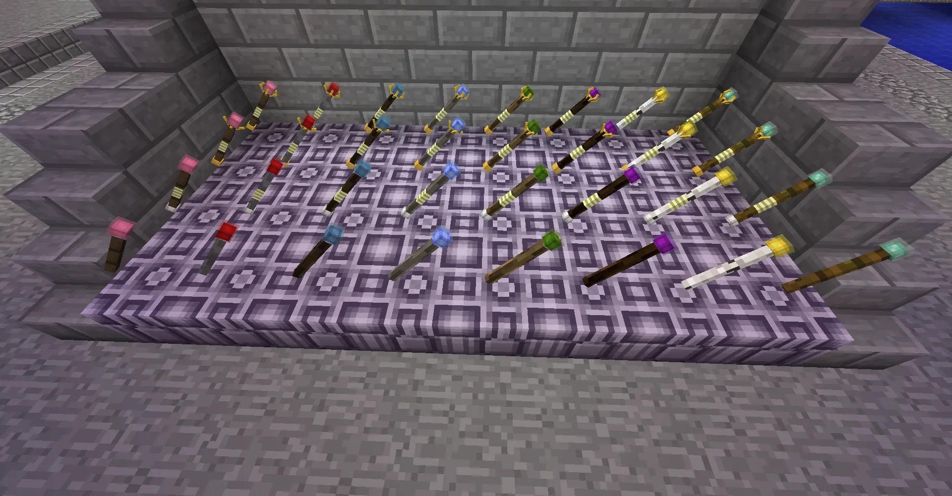 Crowller's Fancy Wands, Текстуры, Minecraft