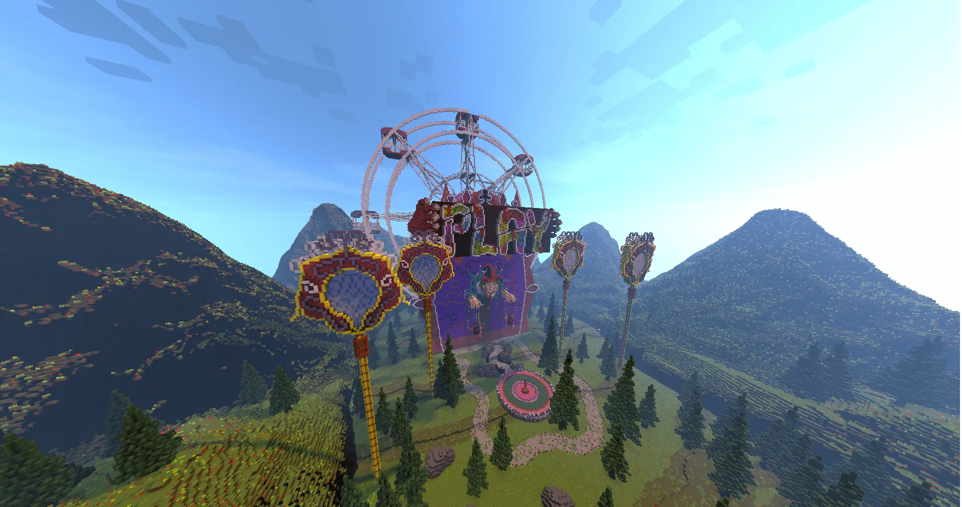 CarnivalHub, Карты, Minecraft