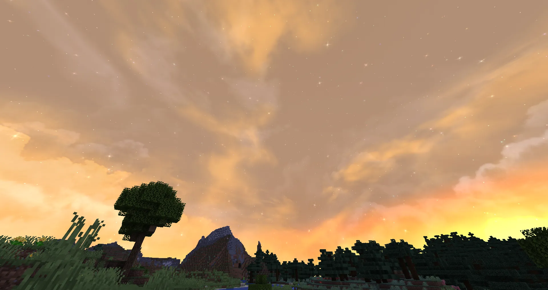 Fancy Skies - now with custom sky for End dimension — скриншот 2 (Текстуры, Minecraft)