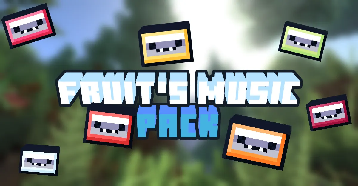 Fruit's Music Pack — скриншот 2 (Моды, Minecraft)