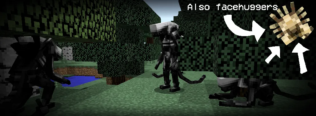 Alien (1979), Моды, Minecraft