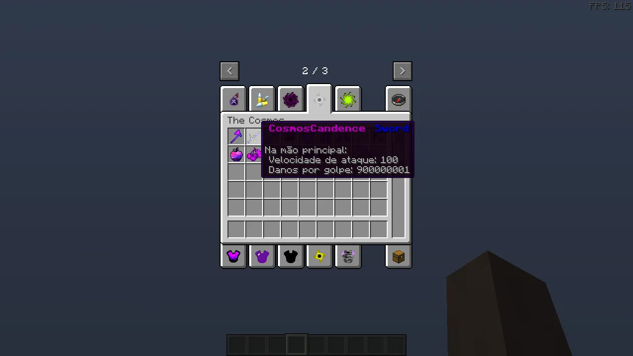 God Of Cosmos 3.2.0.5, Моды, Minecraft