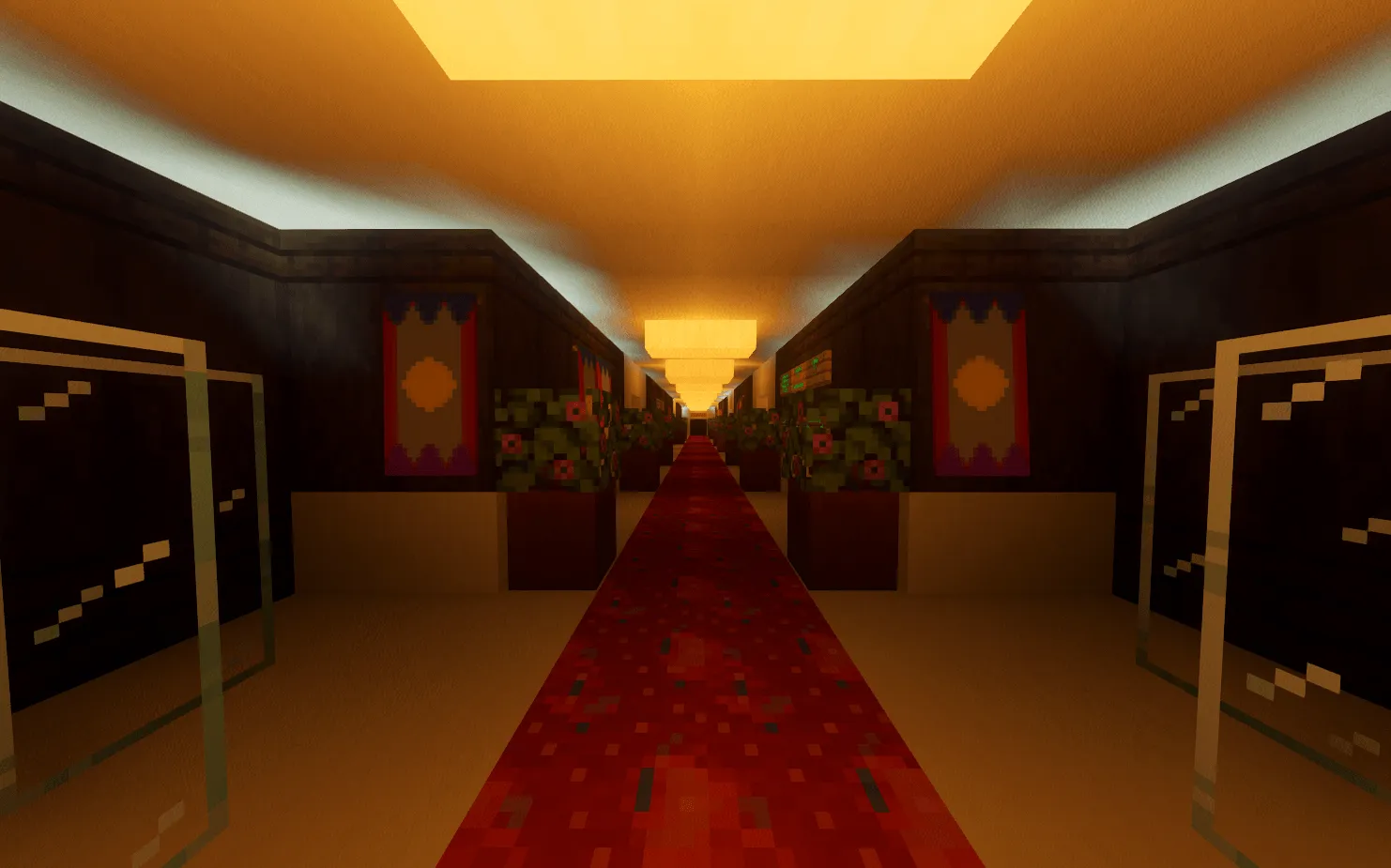 The Backrooms-Noclip, Карты, Minecraft