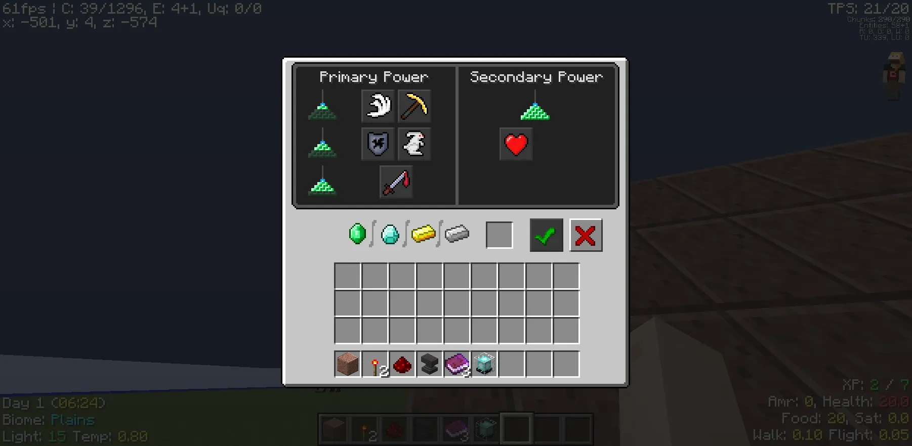 GUI Pack (Stefi), Текстуры, Minecraft