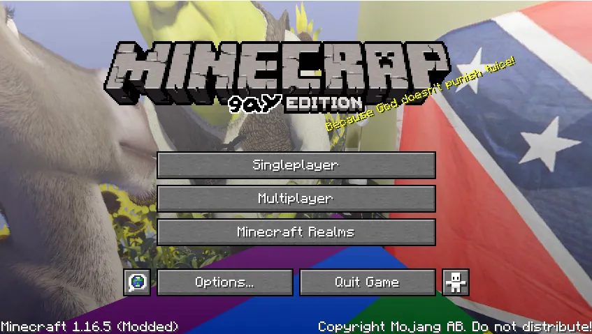 Minecrap, Текстуры, Minecraft