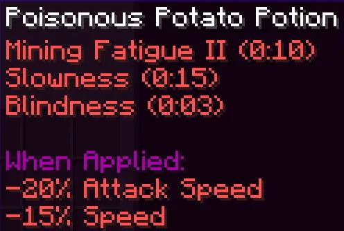 WHXY's Improved Potatoes, Моды, Minecraft