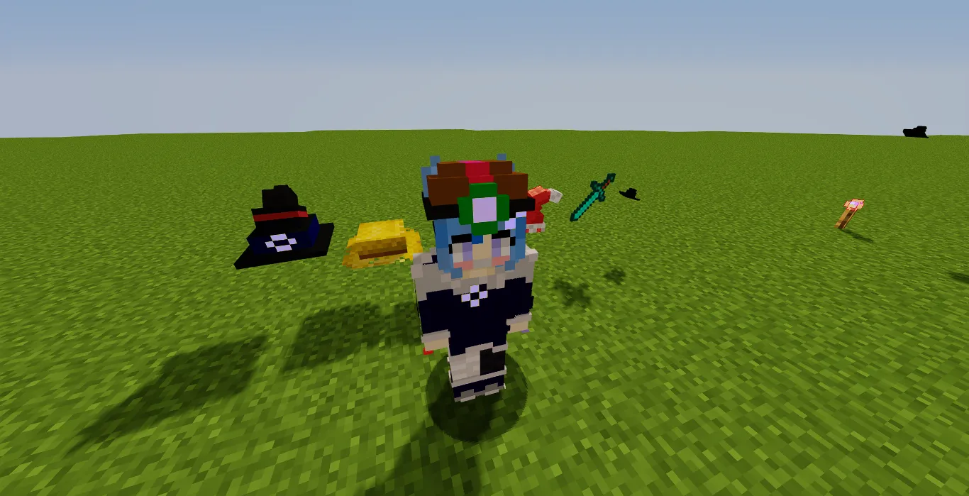 Custom Random Hats, Текстуры, Minecraft