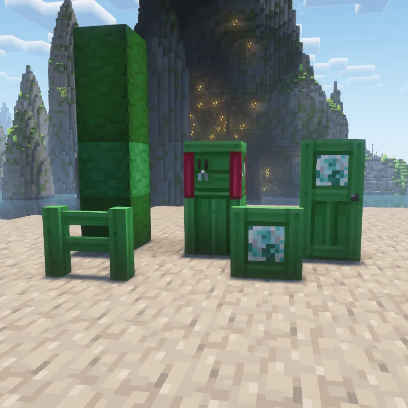 Whimscape x Oh The Biomes We've Gone — скриншот 17 (Текстуры, Minecraft)