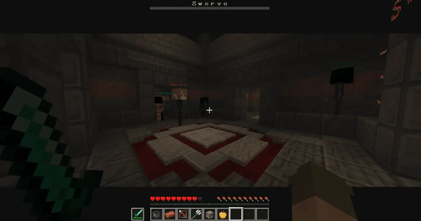SWERVE - First Person Shooter, Карты, Minecraft