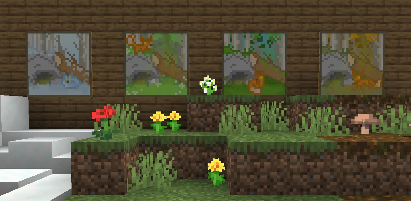 More Paintings — скриншот 4 (Моды, Minecraft)