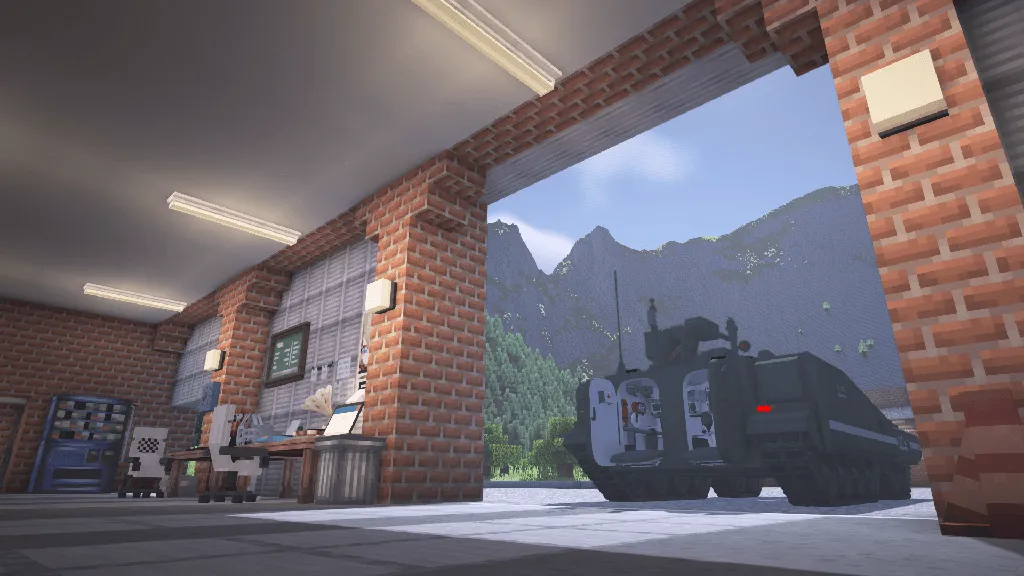 [Immersive Vehicles/IV/MTS VEB/IAV]"Improved -2000" — скриншот 4 (Моды, Minecraft)