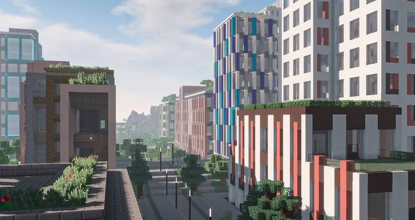 Brunhilda City, Карты, Minecraft