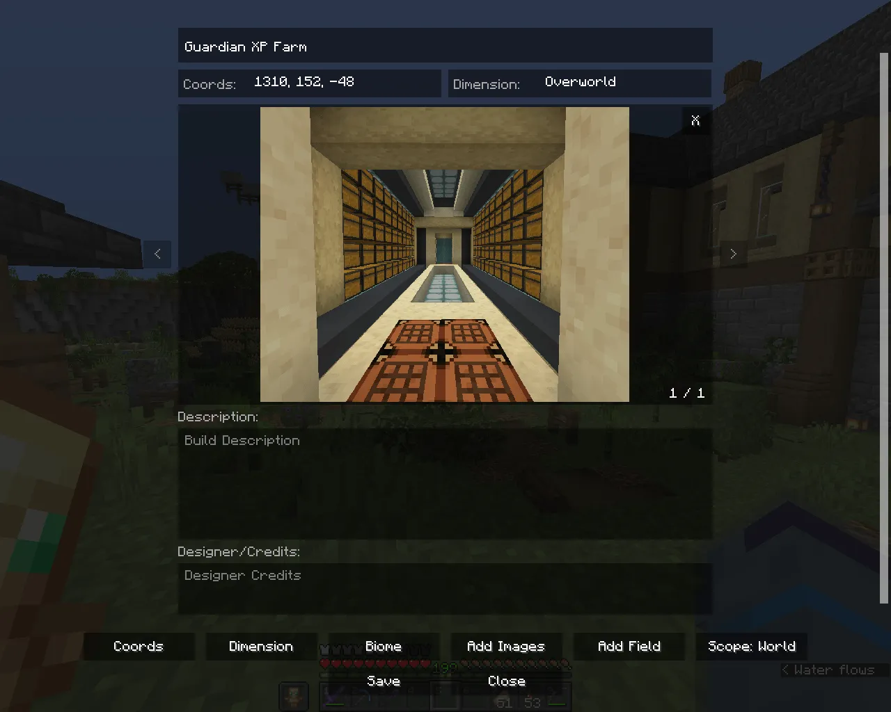 BuildNotes — скриншот 4 (Моды, Minecraft)