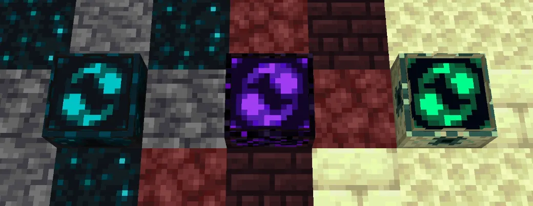 Dimensional Wells — скриншот 1 (Моды, Minecraft)